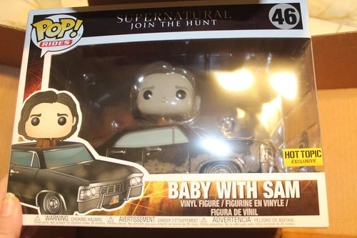 Funko Pop Supernatural Baby With Sam Hot Topic Exclusive #46 Very Nice 🔥 🔥