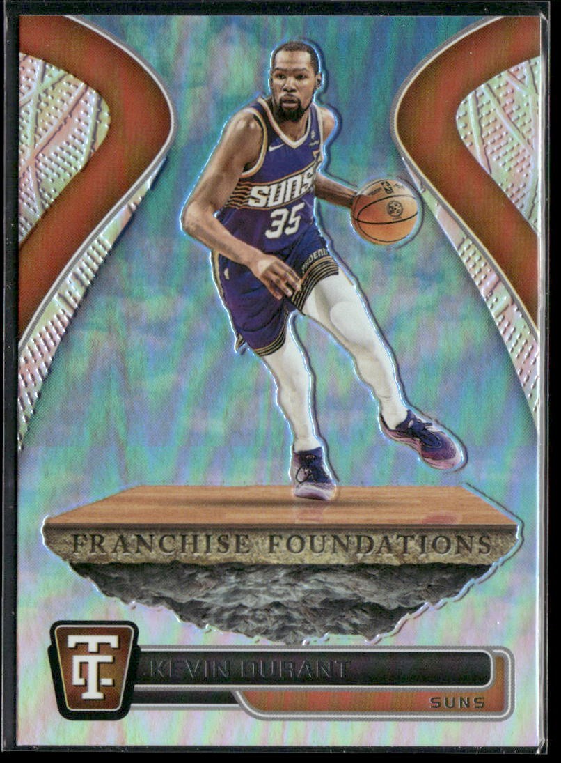 Kevin Durant Franchise Foundations #15 2024-25 Panini Totally Certified MirrorSu