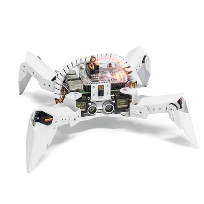 PiCrawler AI Robot Kit, compatible with Raspberry Pi 5/4/3B+/3B/Zero 2W