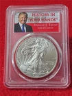 2017  American Silver Eagle ASE $1 PCGS MS 70 FDI DONALD TRUMP 1 OF 2000 #T2265