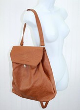 Expressions NYC Shoulder Bag Backpack Caramel Textured Faux Leather
