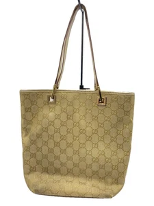Sac fourre tout GUCCI toile motif total doré 002 1099 002058 Occasion
