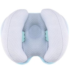 KAKIBLIN 2-in-1 Banana Baby Head  Neck Support Pillow, Blue Stroller Travel