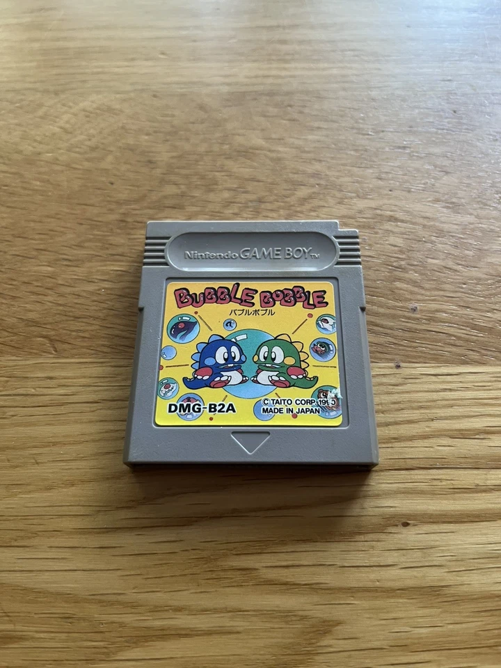 Bubble Bobble Authentic Japan Game Boy GameBoy Nintendo - Image 2 of 4