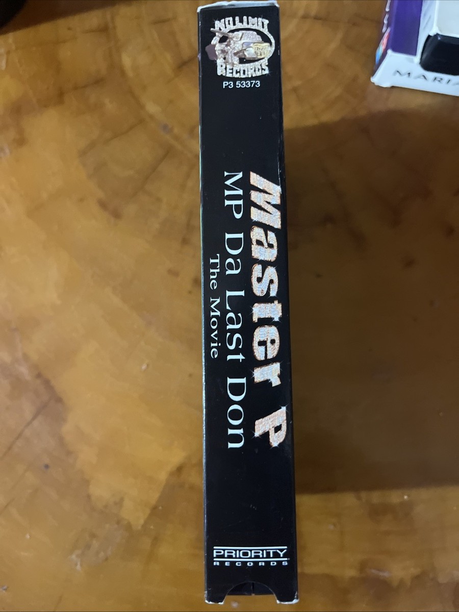 Master P - Da Last Don (VHS, 1998, Parental Advisory: Explicit