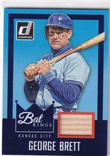GEORGE BRETT /199 ROYALS GAME USED BASEBALL BAT 2016 16 PANINI DONRUSS KINGS
