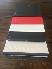 Staples Better 1" Binder 4 Mead Five Star 2-Pocket Plastic Folders Gently Used