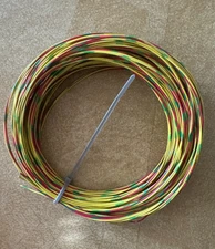 50 Feet ~ AT&T ~ BELL SYSTEM ~ Cross Connect Telephone Wire ~ 3 / 24 AWG