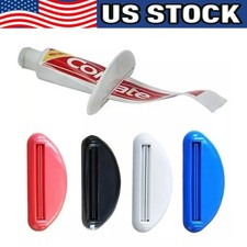 Plastic Tube Squeezer Toothpaste Dispenser Holder Rolling Bathroom Extract