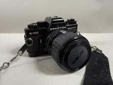 Praktica B100 Electronic 35mm Film Camera with Lens