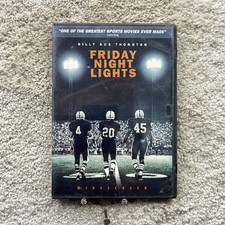 Friday Night Lights DVD 2004 Widescreen Billy Bob Thornton Sports Drama