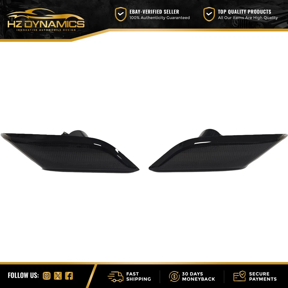 FOR VW TRANSPORTER T6.1 SEQUENTIAL LED SIDE REPEATERS SMOKED 2020+ DYNAMIC SWEEP - Image 2 of 4