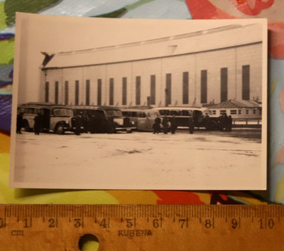 Foto Bus omnibus 1938 Autobus Zeppelin Luftschiffhalle Busse reise AR