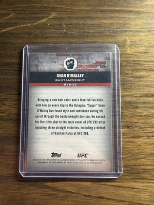 2024 Topps Chrome - Sean O’Malley Brick By Brick Gold /50 - FORMER CHAMPION
