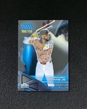 2026 Topps Chrome Black Blue #100 Fernando Tatis Jr 90/150 Padres QI95