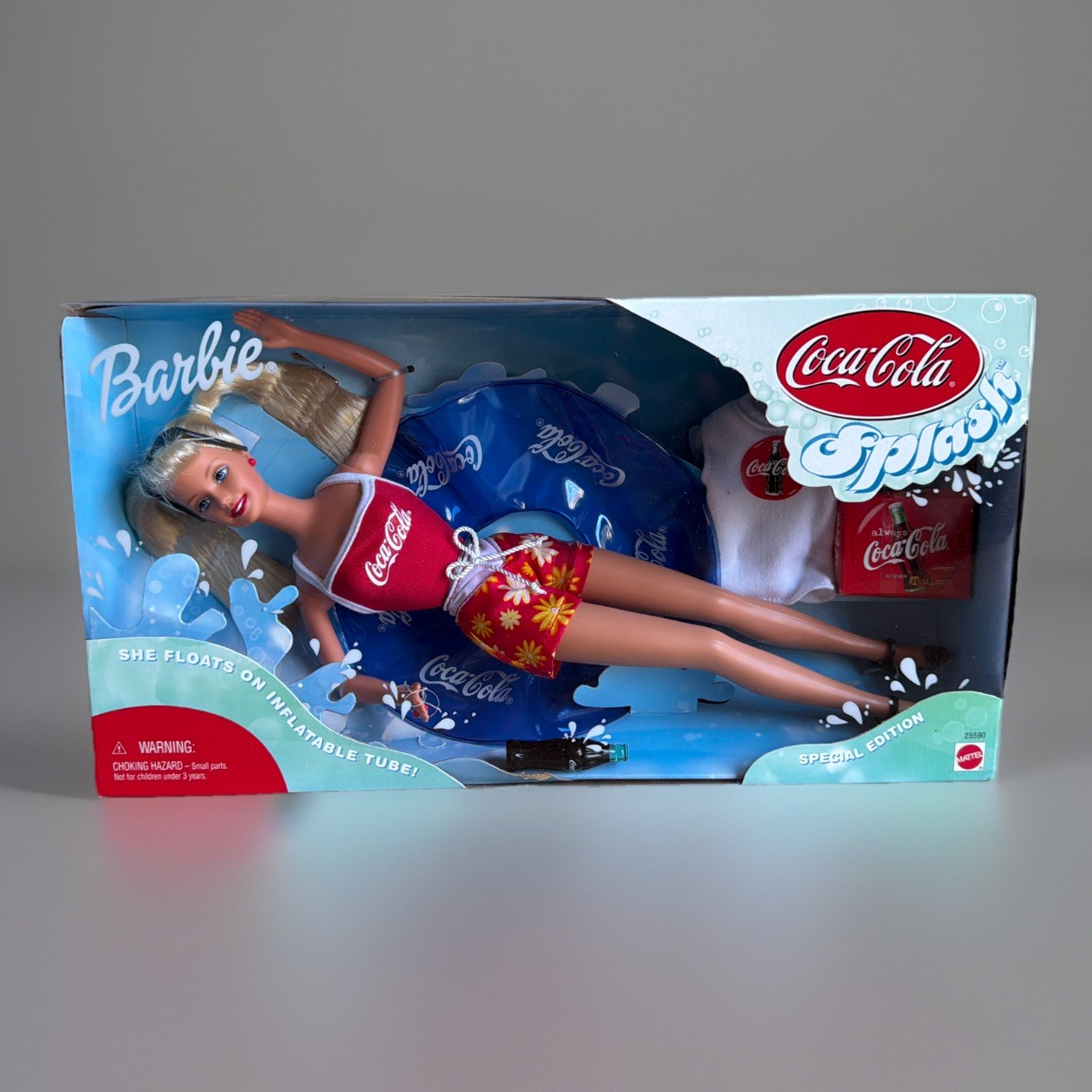 1999 Barbie Coca Cola Splash Doll Special Edition #25590 New in ...