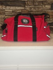 Borsone Esprit rosso riflettente vintage