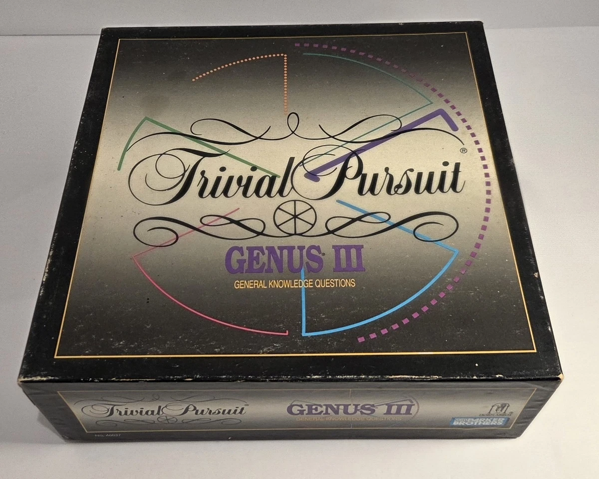 Parker Brothers Trivial Pursuit 1994 Contemporary Manufacture