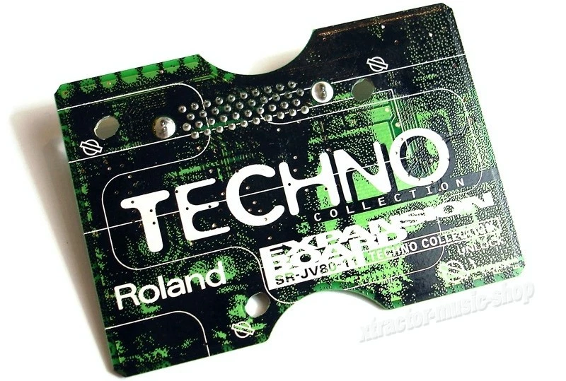 Roland SR-JV80-11 TECHNO JV1080/2080 XV3080/5080 / TOP + Rechnung + 1J GEWÄHR✅