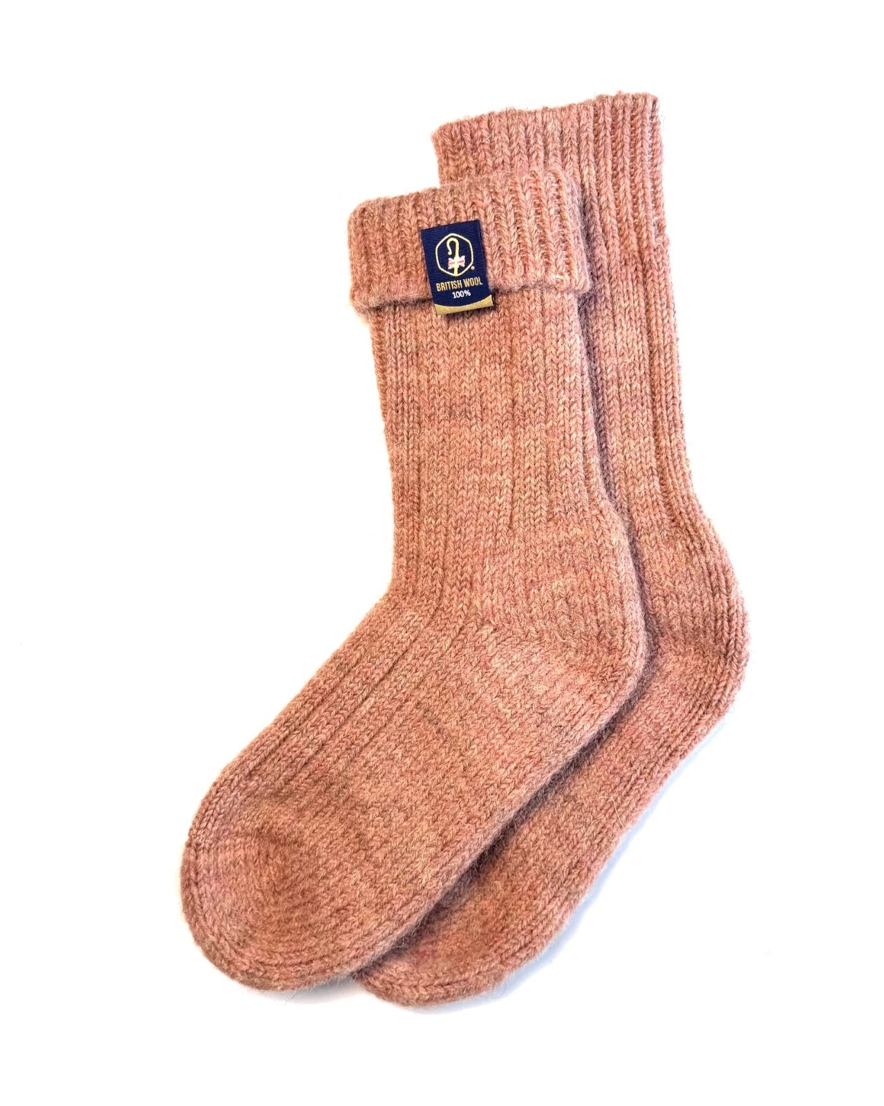 100% British Wool Boot Socks – Secret Blush Pink | Women's Luxury Socks UK 4-7
Opens in a new window