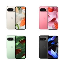 Google Pixel 9 GUR25 128/256GB Smartphone Mobile Black/Green Unlocked GOOD