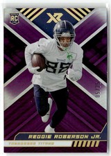 2022 Panini XR #158 Reggie Roberson Jr. Purple #/25