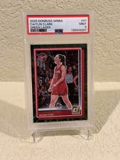 2025 Donruss WNBA - Caitlin Clark #47 SP GREEN LASER - PSA 9