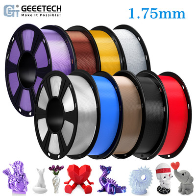 〔BUY 10 PAY 6〕Geeetech PETG Matte PLA ASA SILK ABS+ 1KG 1.75mm 3D Filament TPU