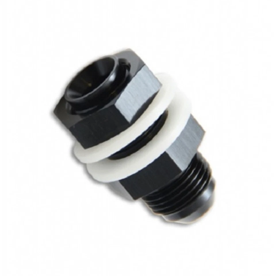 Vibrant Adapter Fitting Bulkhead 12AN Fuel Cell w/ 2 PTFE Crush Washers & Nut - Изображение 2 из 4