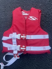 Stearns Child Life Jacket Vest. Color Red. For Kids 30-50 Lbs. Great Condition 