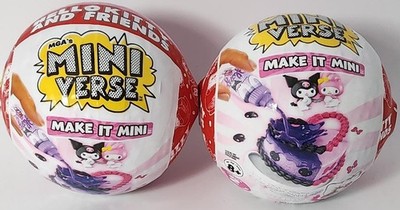 Miniverse * Hello Kitty & Friends 2 * MGA Make It Mini Fast Combined Shipping