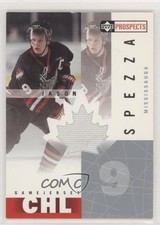 2000-01 Upper Deck Prospects CHL Game Jersey Jason Spezza #JS 0a4