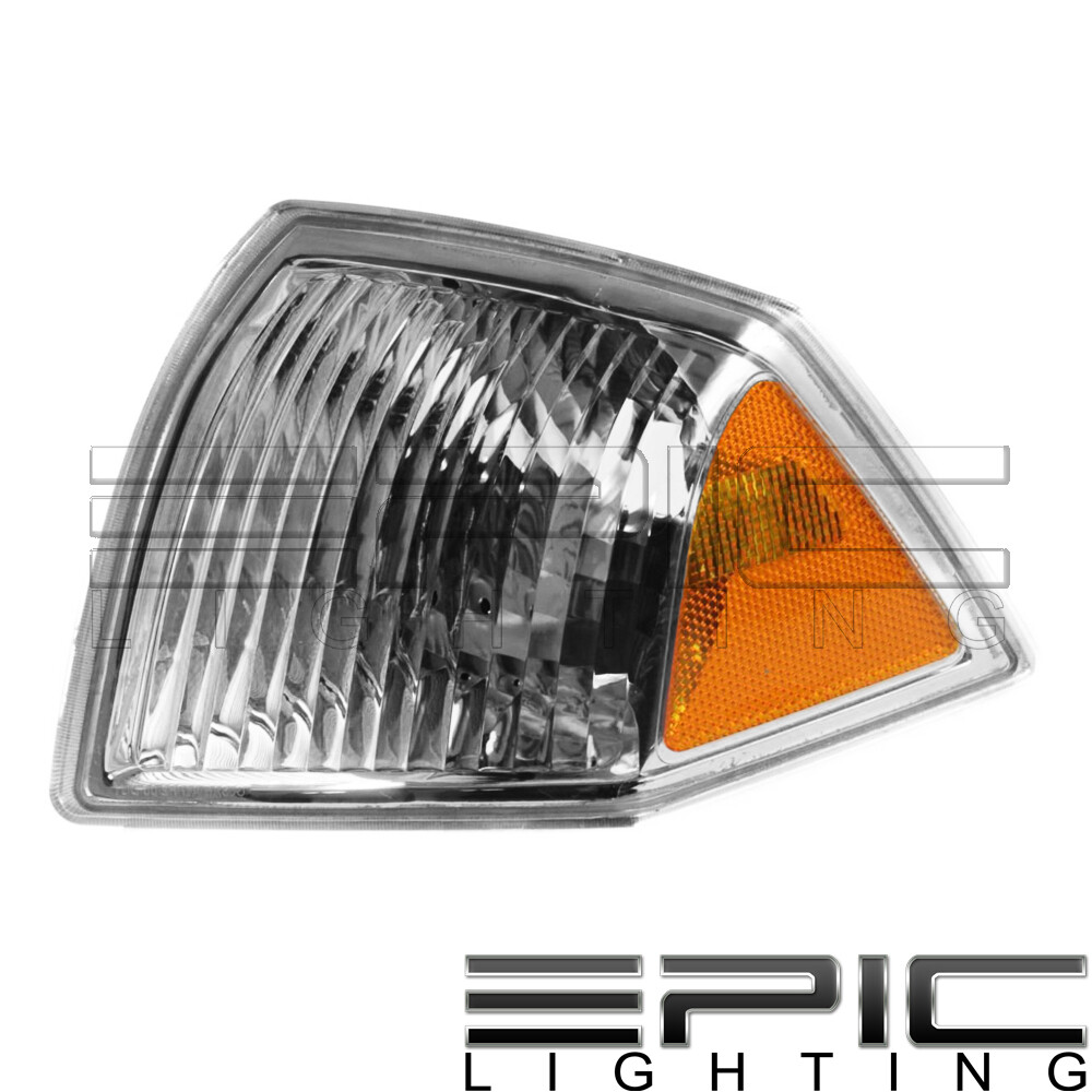 TYC Driver Side Front Turn Signal Light For 2007-2010 Jeep Compass - Amber Lens