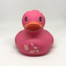 Infantino Pink Camouflage Rubber Duck 3  Ducky Bath Pool Jeep Toy