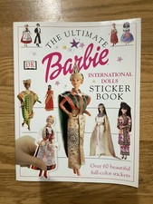 THE ULTIMATE BARBIE INTERNATIONAL DOLLS STICKER BOOK 67 Stickers First Edition