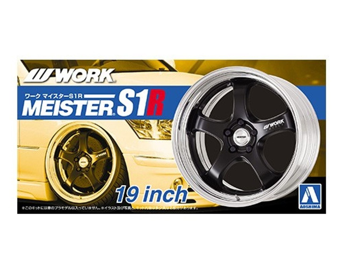 Aoshima 1/24 WORK MEISTER S1R 19inch | eBay
