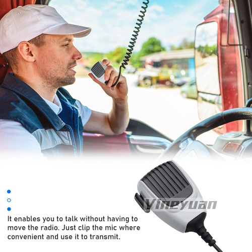 Micrófono de 6 pines HM-148G de 2 piezas para ICOM IC-F5060D IC-F6060D IC-F5121D IC-F9511HT - Imagen 5 de 12