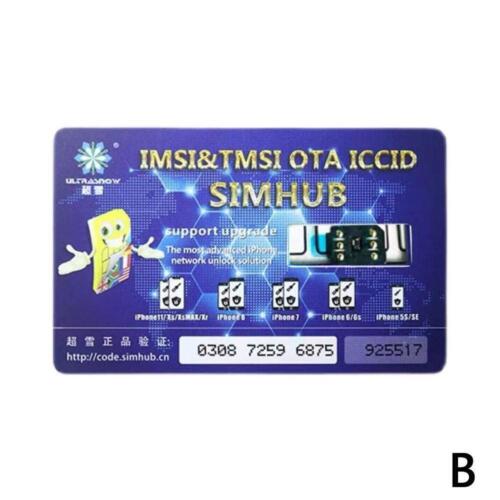 para iPhone 13/12/11 Pro Max XS XR 8 7 Plus Tarjeta Nano SIM Heicard Sim Chip X5J9 - Imagen 13 de 13