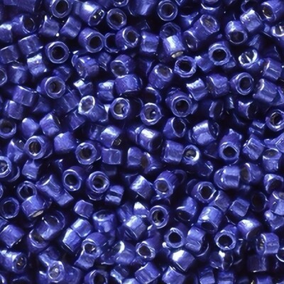 Miyuki Delica Seed Beads Size 11/0 Duracoat Galvanized Navy 7 Gram Tube DB2511