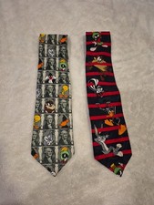 Set Of 2 Looney Tunes Men's Ties - Looney Tunes Mania