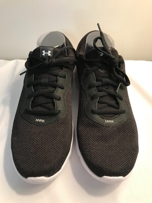 UNDER ARMOUR MOJO 2 BLACK/WHITE SNEAKERS SIZE 10.5 NEW  display picture 2