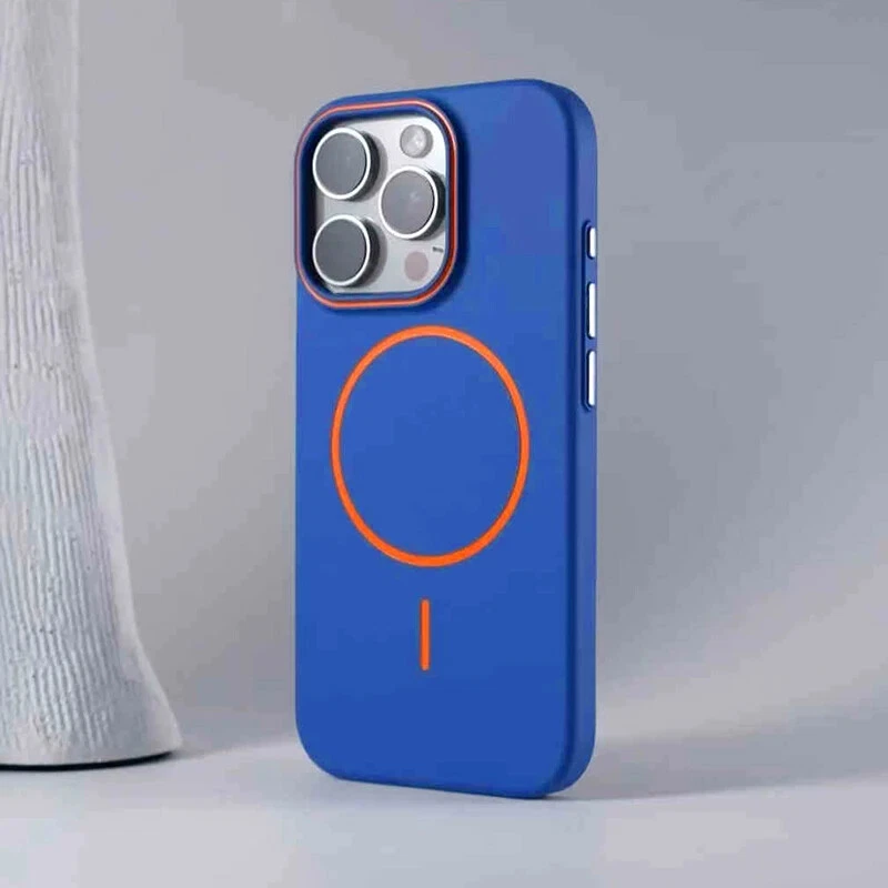 Cover Iphone 16 16 Pro 16 Pro Max 15 14 13 12 Doppio Colore Magsafe - Immagine 3 di 4