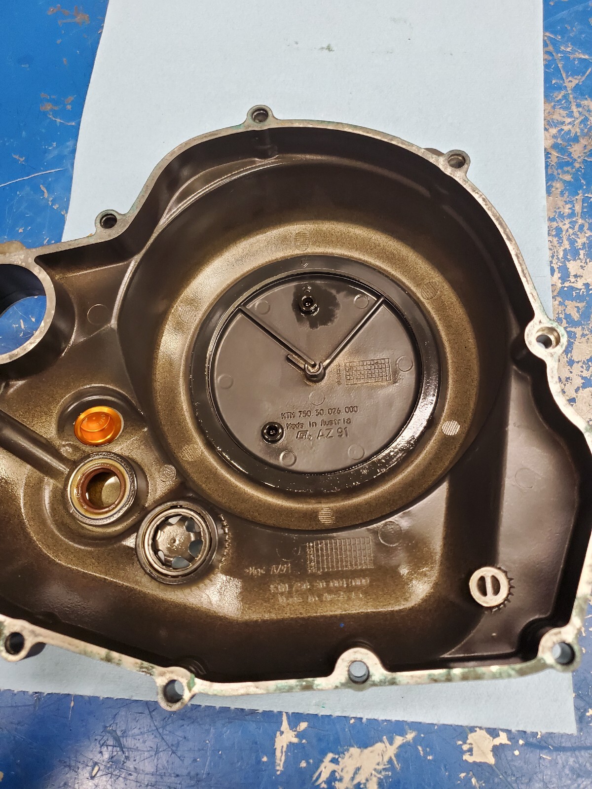 2013 13 KTM 690 Clutch Cover OEM 690 Enduro R KTM 690 Right Case Cover