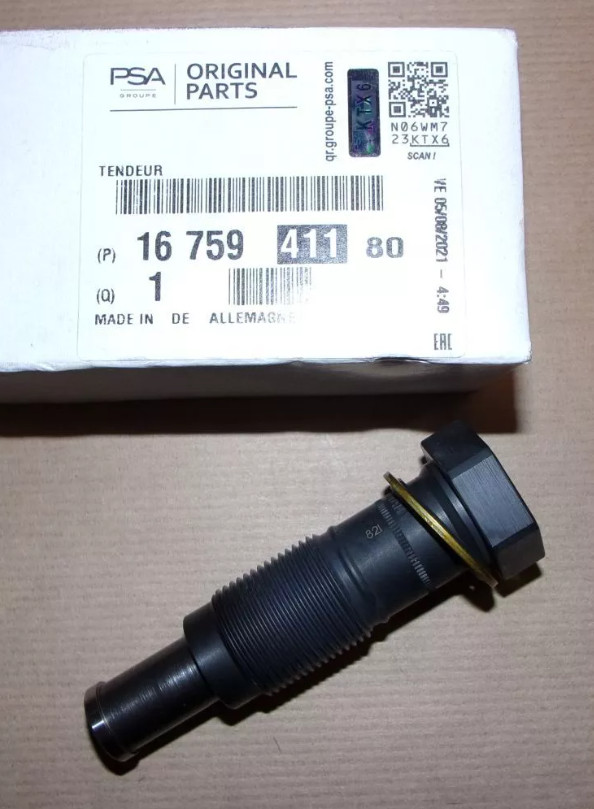Tendeur de distribution d'origine Peugeot 207, 208, 308, 5008, moteur 1.6