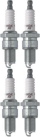 Set of 4 NGK Standard Spark Plugs for Arctic Cat AC 120 2008-2007 Engine 120cc