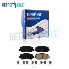 Front Ceramic Brake Pads w/ Hardware for 2015 - 2022 Jeep Cherokee Chrysler 200