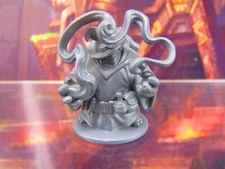 Tortle Wizard Turtle Man Race Mini Miniature Figure 3D Printed Model 28/32mm