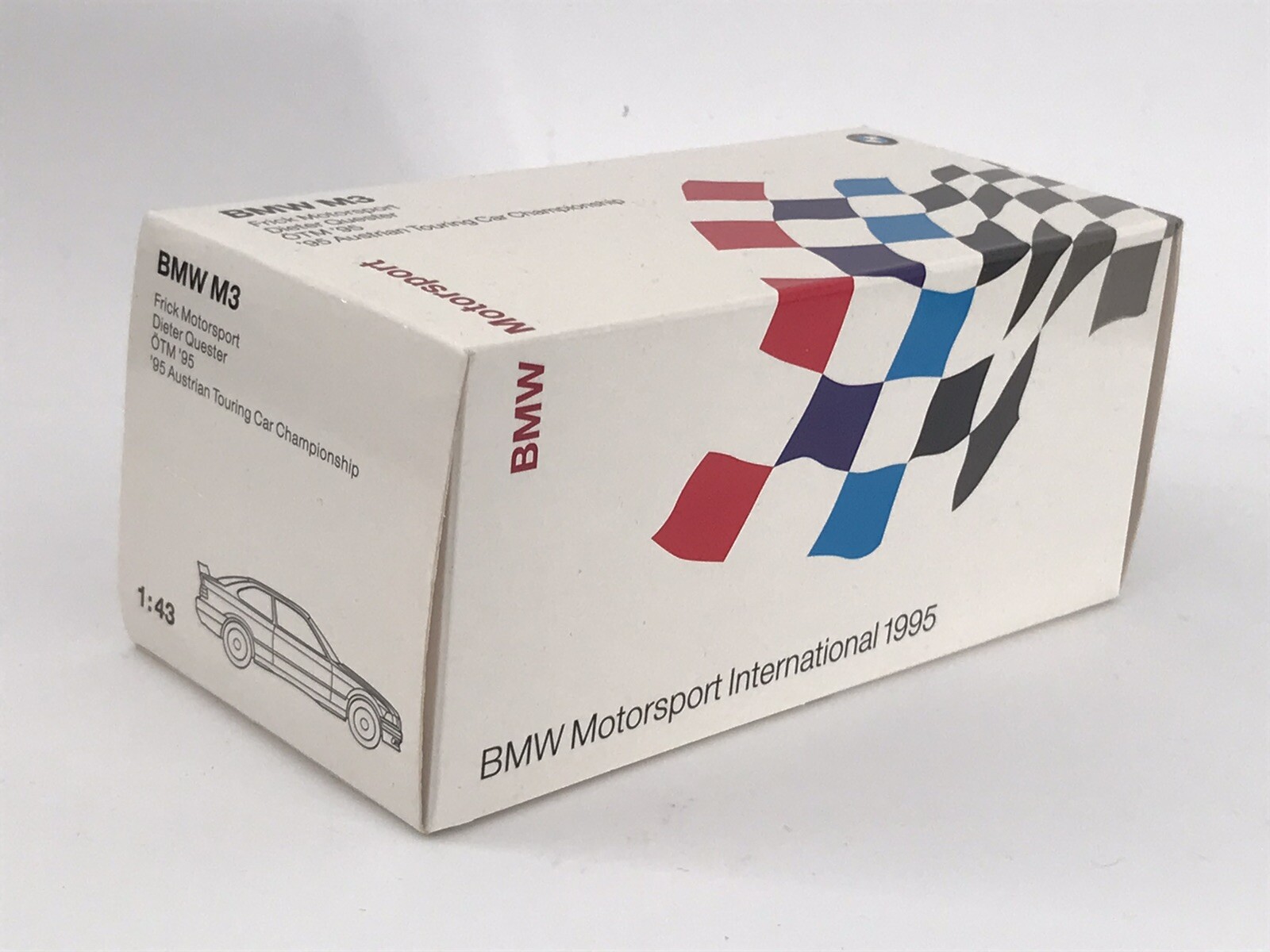 Minichamps 80429421116 BMW M3 E36 Dieter Quester Frick Motorsport  