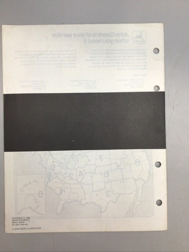 JOHN DEERE 54-IN FRONT BLADE OPERATORS MANUAL OM-M70363 ISSUE C6 - Picture 3 of 9