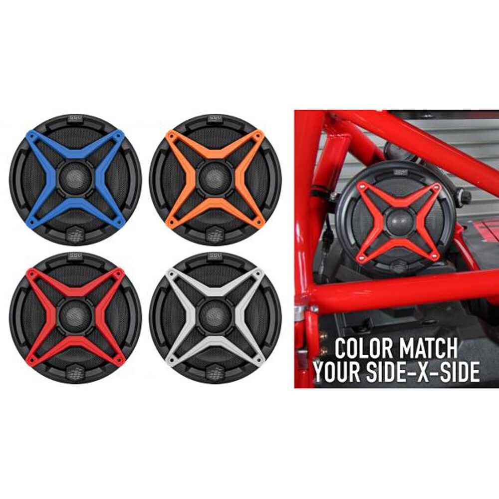 Водонепроницаемые колонки SSV WORKS WP-A6 65 мощностью 240 Вт 4 Polaris RZRATVUTVCartJeep